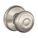 Schlage Georgian Satin Nickel Passage Door Knob Right or Left Handed