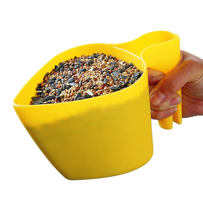 Garden Song Scoop-N-Fill 4.4 in. H X 8.5 in. W X 4.6 in. D Bird Seed Scoop