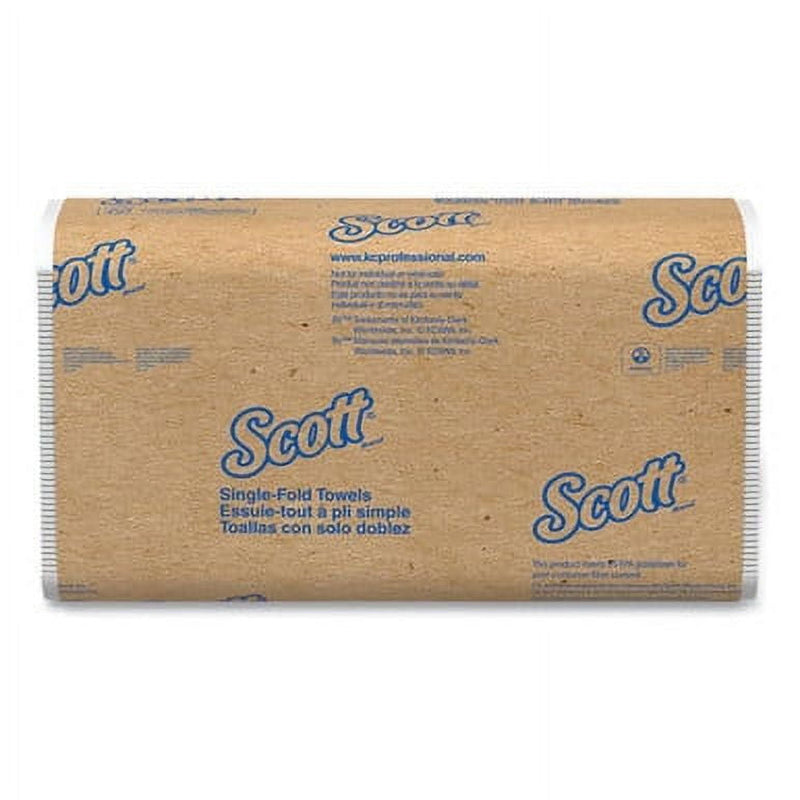 Scott Essential Single-Fold Towels 250 sheet 1 ply 16 pk