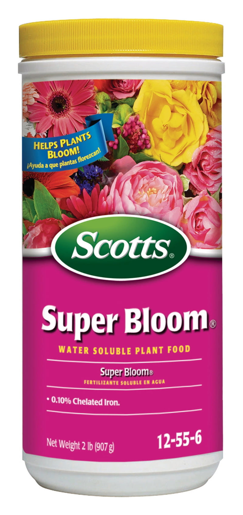 Scotts Super Bloom Granules Azalea, Daffodils, Gardenia, Geraniums, Hibiscus Plant Food 2 lb