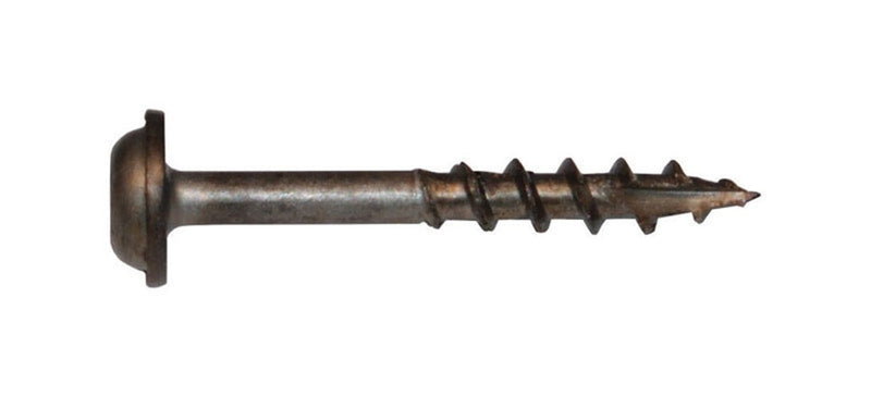 Screw Products No. 7 X 1-1/4 in. L Star Bronze Pocket-Hole Screw 1 lb lb 198 pk