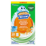 Scrubbing Bubbles Fresh Brush Citrus Scent Toilet Wand Refill Heads