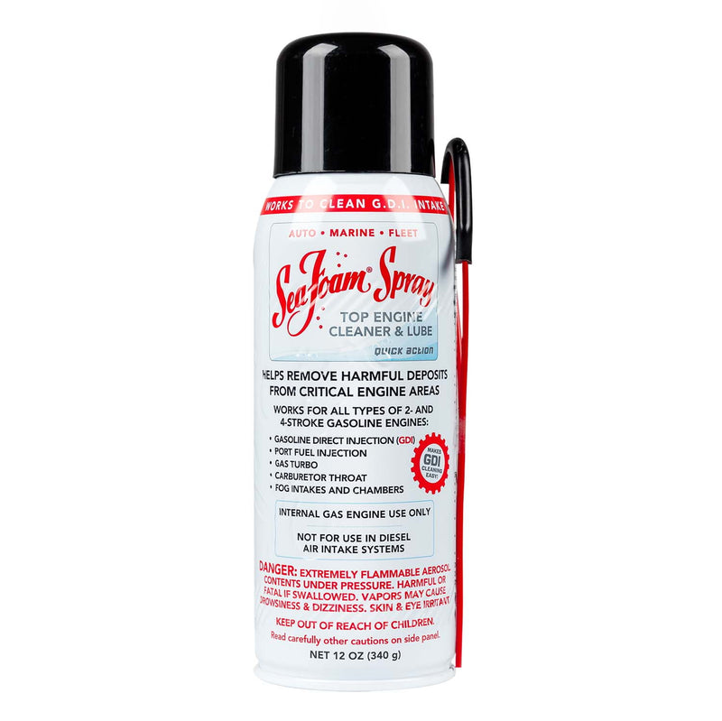 Sea Foam Gasoline/2 and 4 Cycle Engine Lubricant Cleaner 12 oz