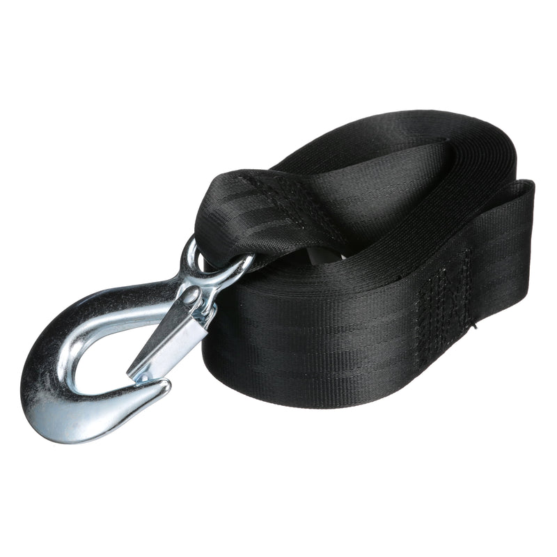 Seachoice 2 in. W X 20 ft. L Black Winch Strap 1320 lb 1 pk