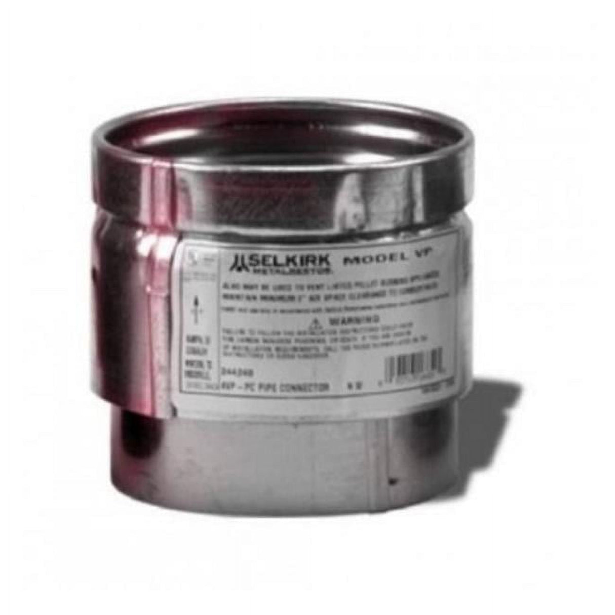 Selkirk 3 in. D 28 Ga. Pipe Vent Connector