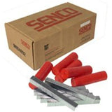 Senco 1/2 in. W X 5/8 in. L 21 Ga. Narrow Crown Caps and Staples 2200 pk