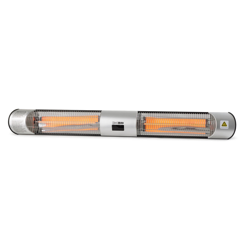 Heat Mate 100 sq ft Electric Patio Graphite Heater 1500 BTU