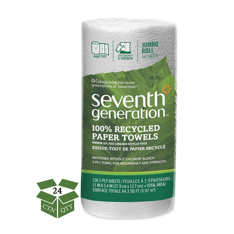 Seventh Generation Paper Towels 156 sheet 2 ply 1 pk