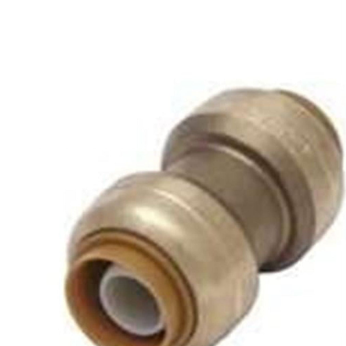 SharkBite 3/8 in. Push X 1/2 in. D Push Brass Reducing Coupling