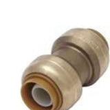 SharkBite 3/8 in. Push X 1/2 in. D Push Brass Reducing Coupling