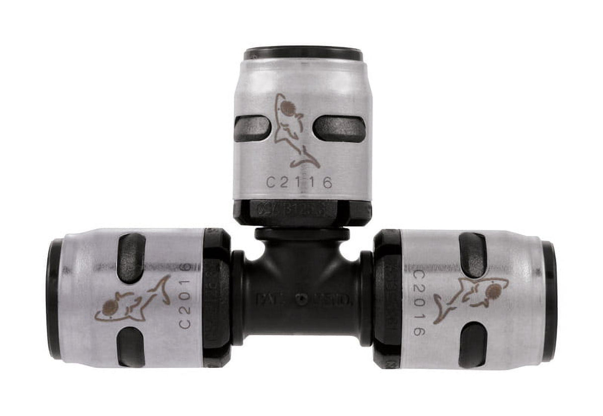 SharkBite EvoPEX 3/4 in. Push X 3/4 in. D Push Plastic Tee