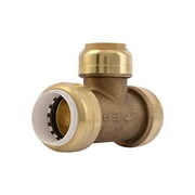 SharkBite Push to Connect 3/4 in. IPS X 3/4 in. D CTS Brass Slip Tee