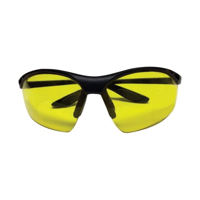 Sierra Ranch Bi-Focal Safety Readers Yellow Lens Black Frame 1 pc