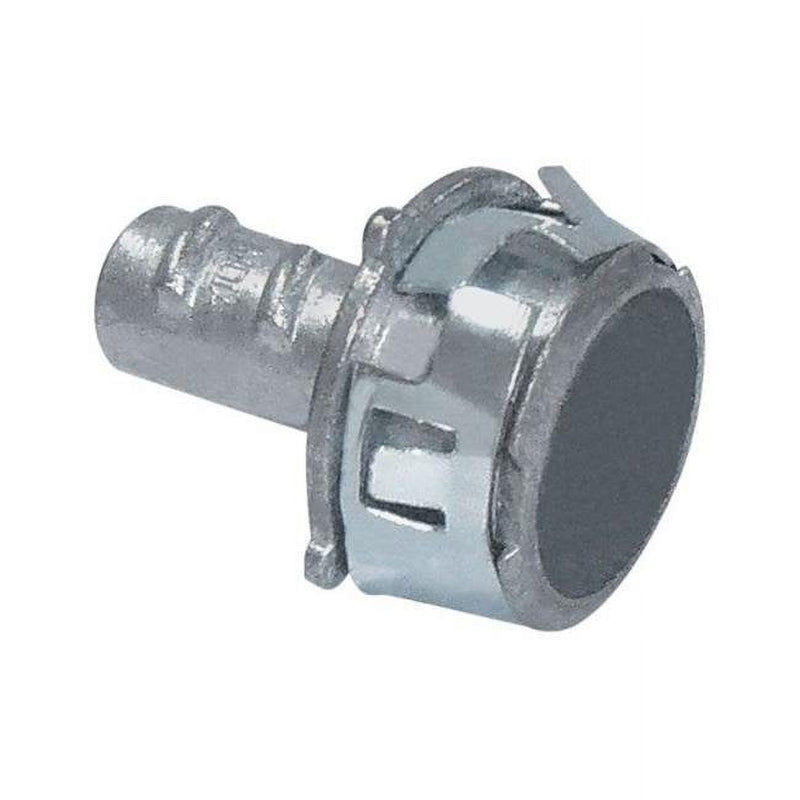 Sigma Engineered Solutions Snap Lock 3/8 in. D Die-Cast Zinc Screw-In Connector For FMC/RWFMC 1 pk