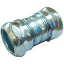 Sigma Engineered Solutions 3/4 in. D Zinc-Plated Steel Compression Coupling For Rigid/IMC 1 pk