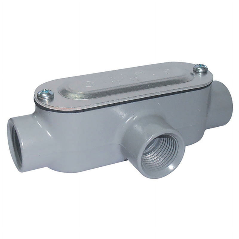 Sigma Engineered Solutions ProConnex 1/2 in. D Die-Cast Aluminum Conduit Body For Rigid 1 pk