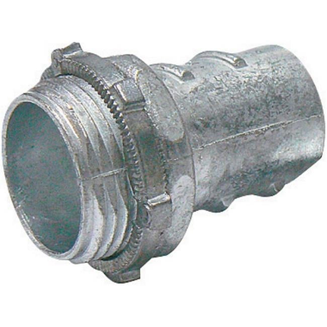 Sigma Engineered Solutions ProConnex 3/8 in. D Die-Cast Zinc Screw-In Connector For FMC 1 pk