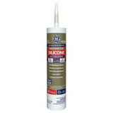 GE Advanced Almond Silicone 2 Kitchen and Bath Caulk Sealant 10.1 oz