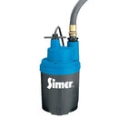 Simer Smart Geyser 1/4 HP 1800 gph Thermoplastic Electronic Switch Bottom AC Submersible Utility Pum