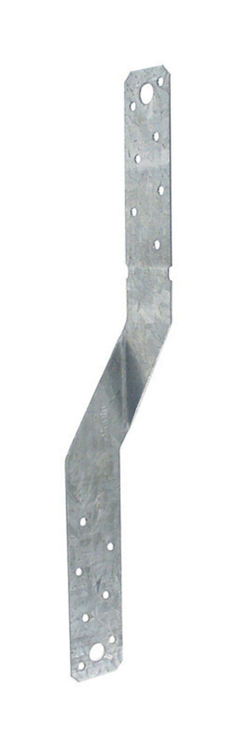 Simpson Strong-Tie 12 in. H X 1.25 in. W 18 Ga. Galvanized Steel Twist Strap