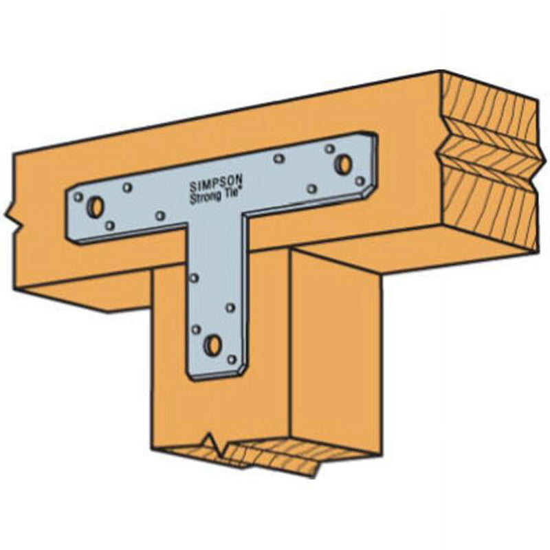 Simpson Strong-Tie 12 in. H X 12 in. W 14 Ga. Galvanized Steel T Strap
