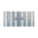 Simpson Strong-Tie 6 in. H X 0.4 in. W X 3 in. L Galvanized Steel Mending Plate