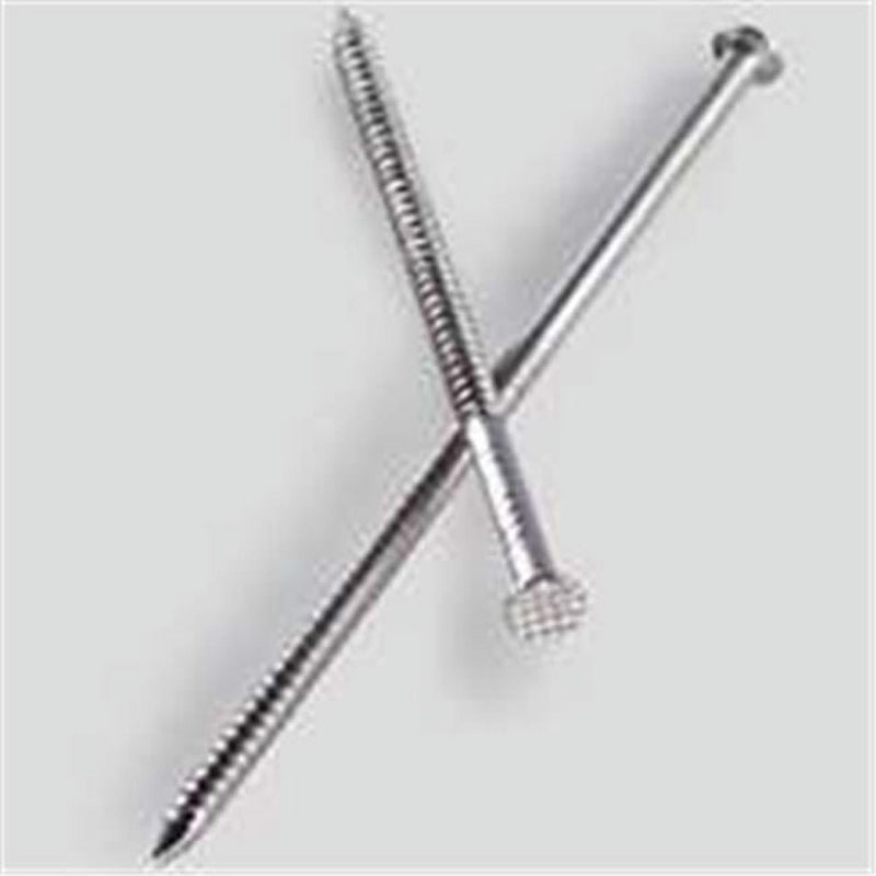 Simpson Strong-Tie 8D 2-1/2 in. Siding Stainless Steel Nail Checkered Head 1 lb