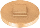 Sioux Chief 4 in. MPT each Brass Replacement Plug