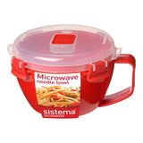 Sistema 31.79 oz Red Noodle Bowl 1 pk
