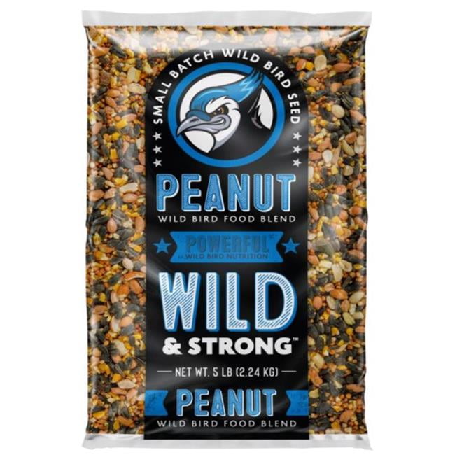 Small Batch Wild & Strong Powerful Songbird Peanut Wildlife Food 5 lb