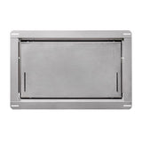 Smart Vent 8.5 in. H X 14.5 in. W Silver Stainless Steel Flood Vent