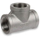Smith-Cooper 3/4 in. FPT X 3/4 in. D FPT 3/4 in. D FPT Stainless Steel Tee