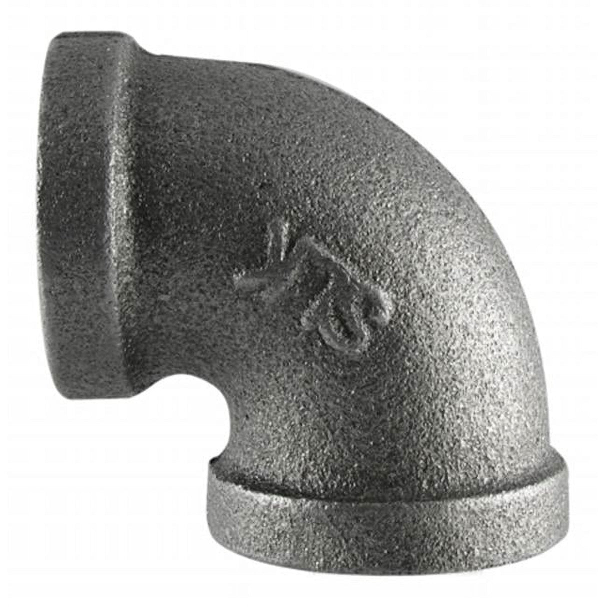 STZ Industries 2 in. FIP each X 2 in. D FIP Black Malleable Iron 90 Degree Elbow