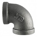 STZ Industries 2 in. FIP each X 2 in. D FIP Black Malleable Iron 90 Degree Elbow