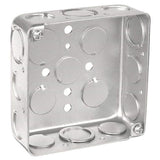 Southwire Old Work 21 cu in Square Galvanized Steel Weatherproof Box Gray