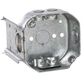 Southwire New and Old Work 14 cu in Octagon Galvanized Steel Weatherproof Box Silver