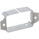 Southwire New and Old Work Rectangle Galvanized Steel Box Extension Ring