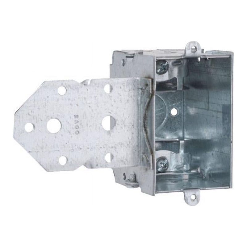 Southwire New and Old Work Square Steel Switch Box