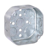 Southwire Old Work 14 cu in Octagon Galvanized Steel Weatherproof Box Silver