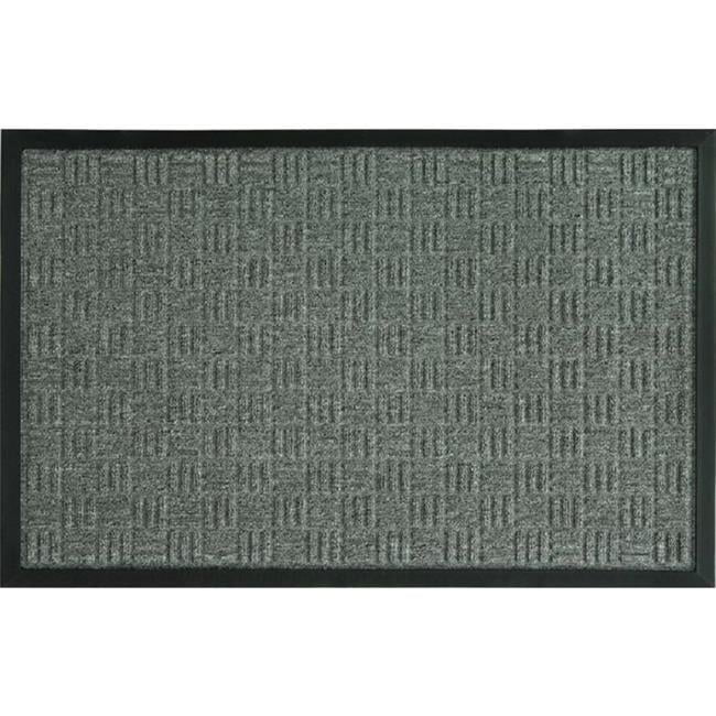 Sports Licensing Solutions 18 in. W X 30 in. L Gray Parquet Olefin Floor Mat