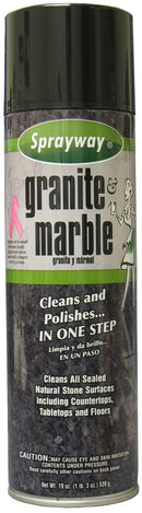 Sprayway Granite and Marble Cleaner 19 oz Spray