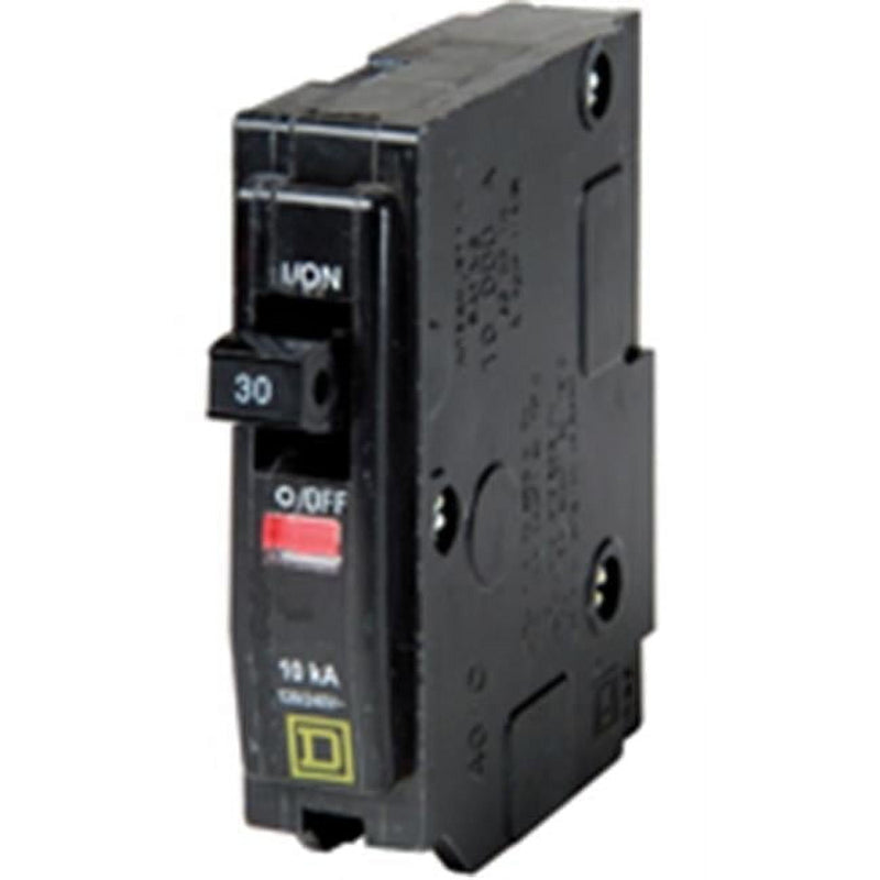 Square D QO 30 amps Plug In Single Pole Circuit Breaker