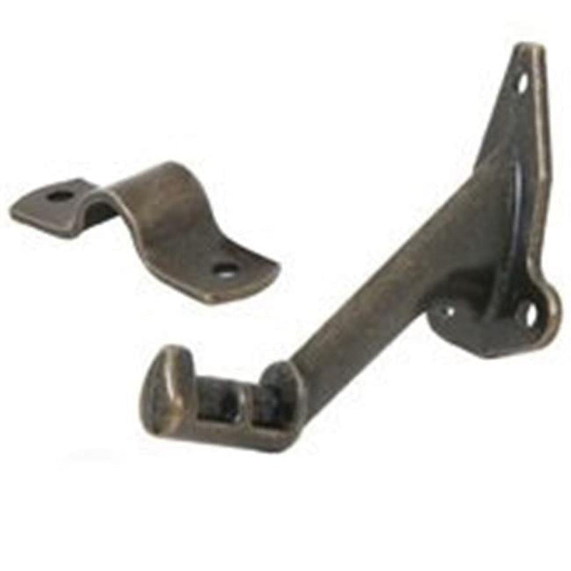 National Hardware Brown Aluminum Handrail Bracket