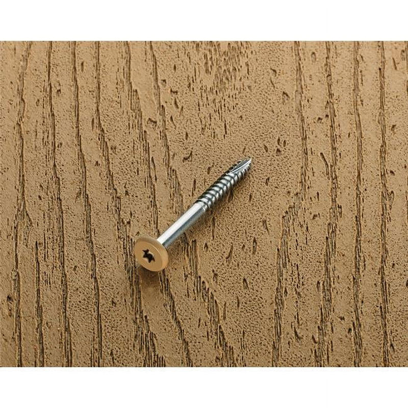 Starborn Deckfast No. 9 X 1-7/8 in. L Rosy Brown Star Pan Head Fascia Screws 100 pk
