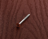 Starborn Deckfast No. 9 X 1-7/8 in. L Burgundy Star Pan Head Fascia Screws 100 pk