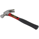 Steel Grip 16 oz Smooth Face Claw Hammer Fiberglass Handle