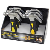 Steel Grip 8 oz Stubby Claw Hammer 11 in. Steel Handle