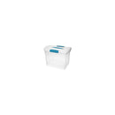 Sterilite Nesting ShowOffs 2.7 cu ft Clear Storage Box 11.5 in. H X 9.75 in. W X 15.25 in. D Stackab