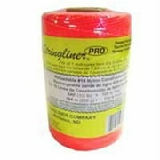 Stringliner 1/2 oz Orange Twisted Mason's Line 540 ft. Fluorescent Orange