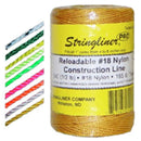 Stringliner 0.5 oz Mason's Line and Reel 500 ft. Fluorescent Orange Braided